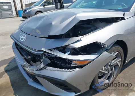 2025 Hyundai Elantra Sel Sport из США, поврежденный, VIN KMHLM4DG2SU908750